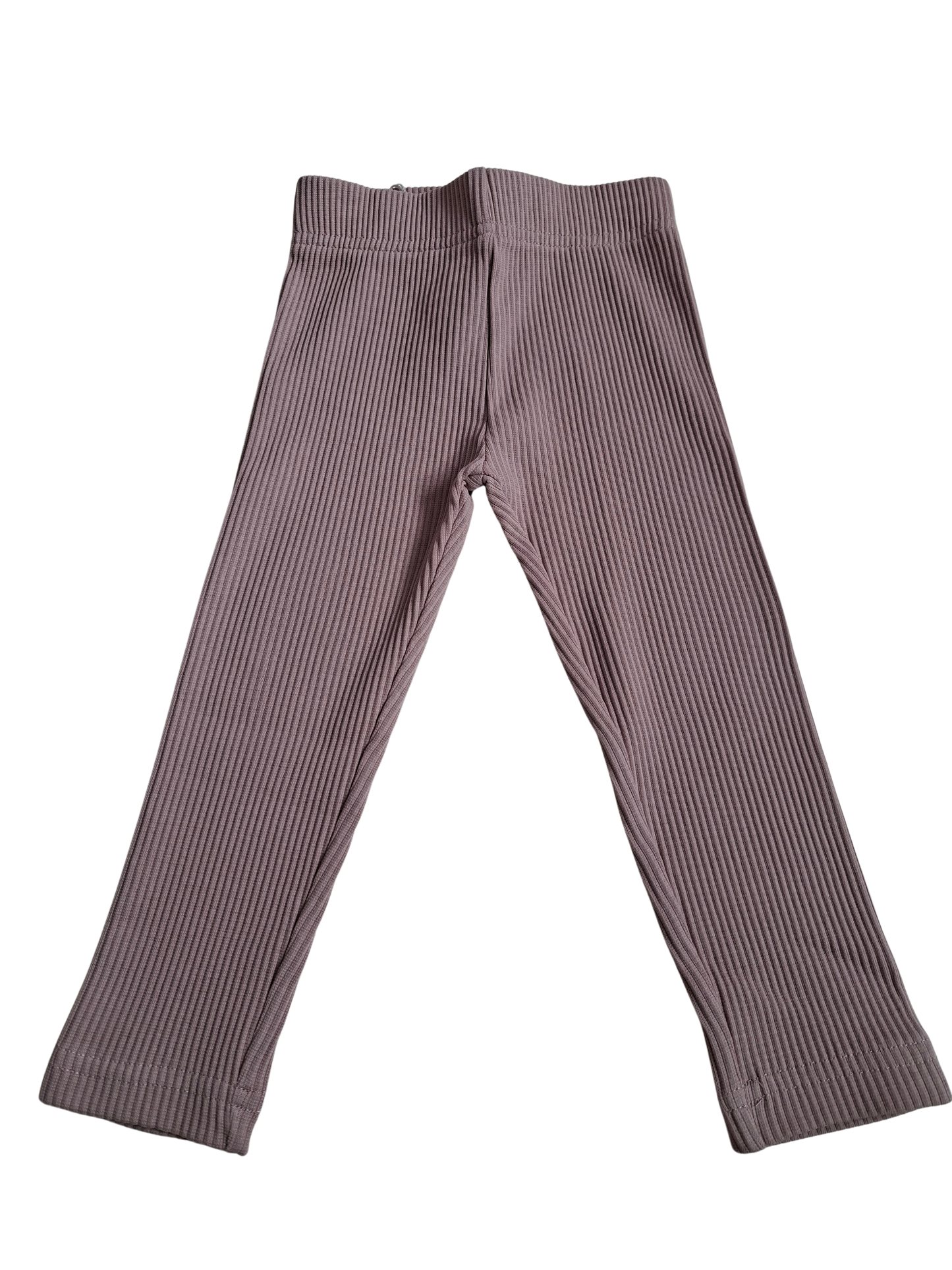 Ribbed Leggings - Dusky Pink