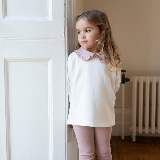 Cotton Sweatshirt - Ivory