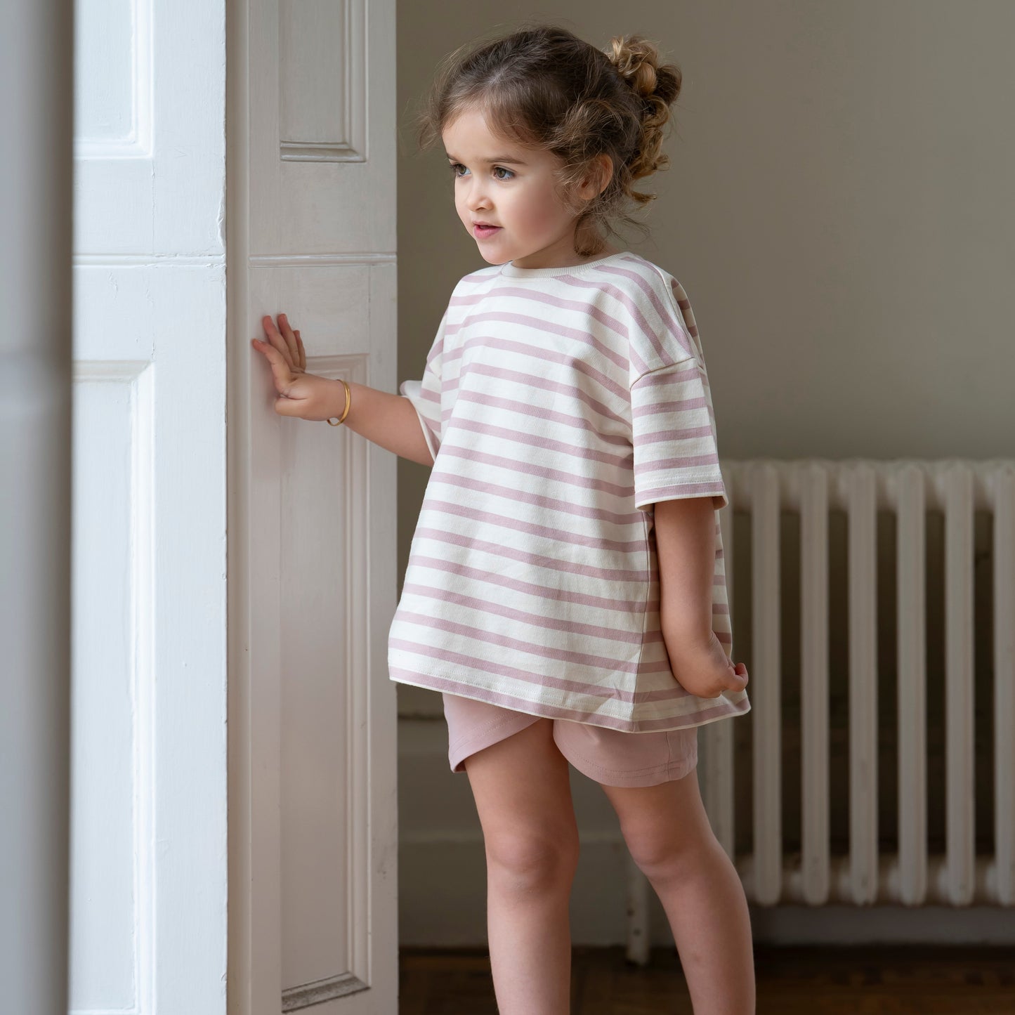 Summer Set - Dusky Pink Stripe